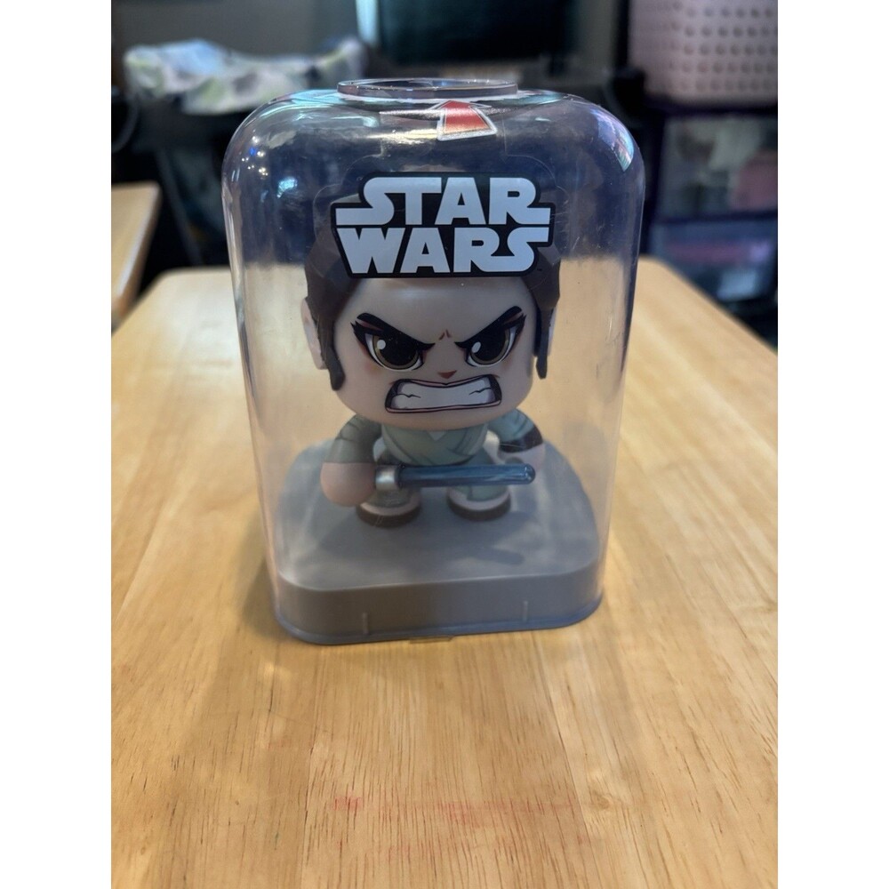 Star Wars Rey Jakku Action Figure Mighty Muggs Disney Hasbro - Picture 8 of 8